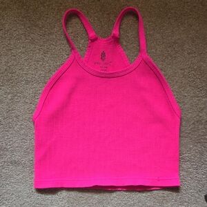 Free People Movement Happiness Runs Crop Tank- Size M/L